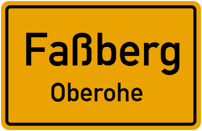 Straßenverzeichnis Faßberg Oberohe