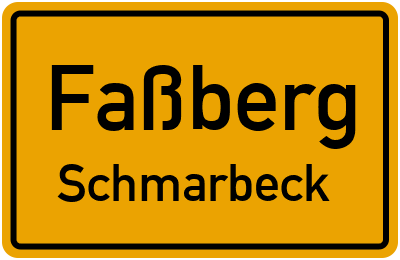 Ortsschild Faßberg Schmarbeck