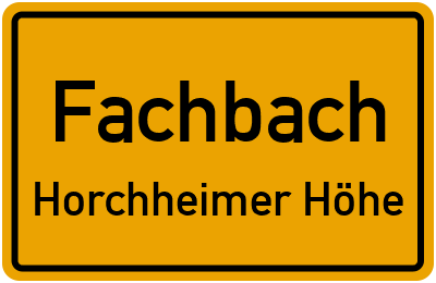 Straßenverzeichnis Fachbach Horchheimer Höhe