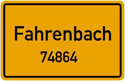 74864 Fahrenbach