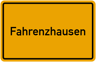 Fahrenzhausen in Bayern
