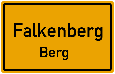 Straßenverzeichnis Falkenberg Berg