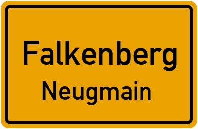 Straßenverzeichnis Falkenberg Neugmain