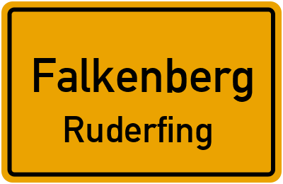 Straßenverzeichnis Falkenberg Ruderfing