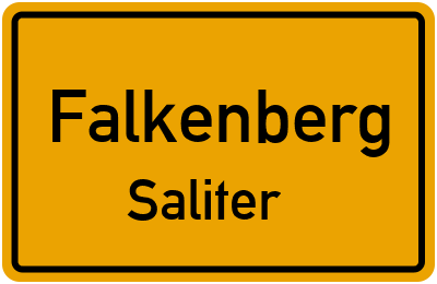 Straßenverzeichnis Falkenberg Saliter
