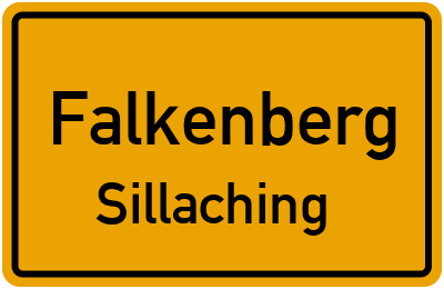 Straßenverzeichnis Falkenberg Sillaching