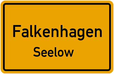 Straßenverzeichnis Falkenhagen Seelow