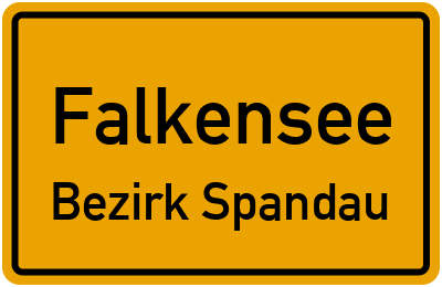 Straßenverzeichnis Falkensee Bezirk Spandau
