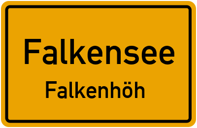 Straßenverzeichnis Falkensee Falkenhöh