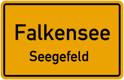 Straßenverzeichnis Falkensee Seegefeld