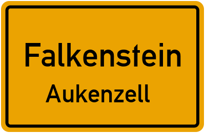 Straßenverzeichnis Falkenstein Aukenzell