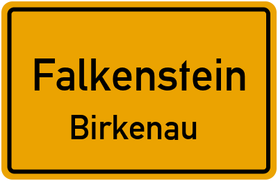 Straßenverzeichnis Falkenstein Birkenau