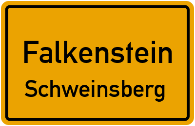 Straßenverzeichnis Falkenstein Schweinsberg