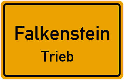 Straßenverzeichnis Falkenstein Trieb