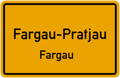 Straßenverzeichnis Fargau-Pratjau Fargau