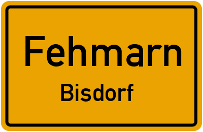 Straßenverzeichnis Fehmarn Bisdorf