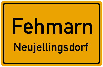 Straßenverzeichnis Fehmarn Neujellingsdorf