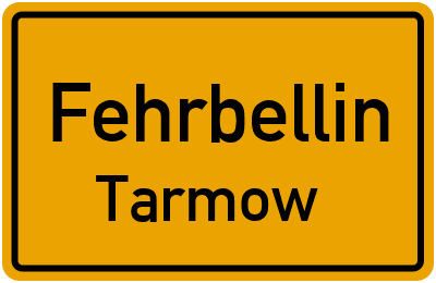 Straßenverzeichnis Fehrbellin Tarmow