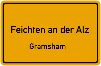 Straßenverzeichnis Feichten an der Alz Gramsham