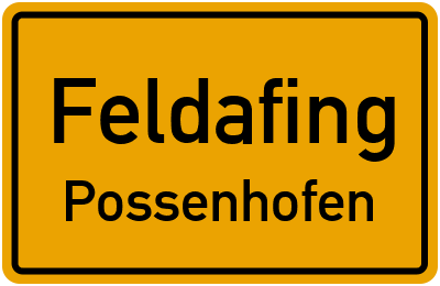 Straßenverzeichnis Feldafing Possenhofen