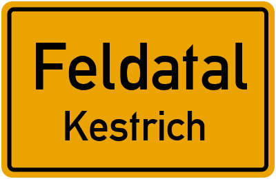 Straßenverzeichnis Feldatal Kestrich