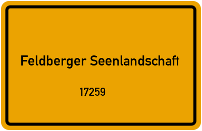 17259 Feldberger Seenlandschaft
