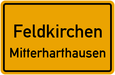 Straßenverzeichnis Feldkirchen Mitterharthausen