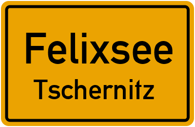 Straßenverzeichnis Felixsee Tschernitz