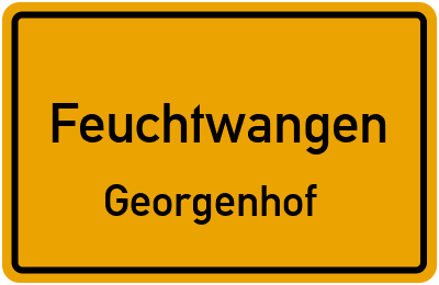 Straßenverzeichnis Feuchtwangen Georgenhof