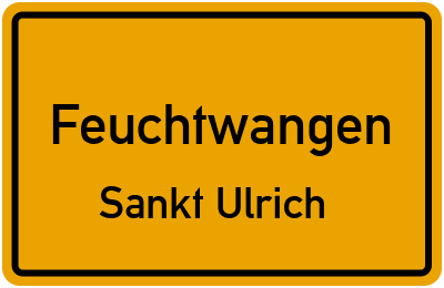 Straßenverzeichnis Feuchtwangen Sankt Ulrich