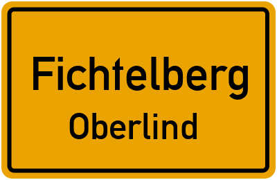 Straßenverzeichnis Fichtelberg Oberlind