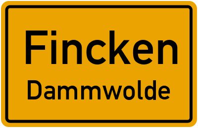 Straßenverzeichnis Fincken Dammwolde