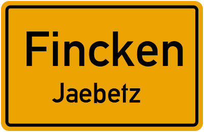 Straßenverzeichnis Fincken Jaebetz