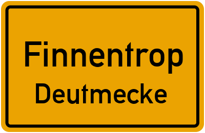 Straßenverzeichnis Finnentrop Deutmecke
