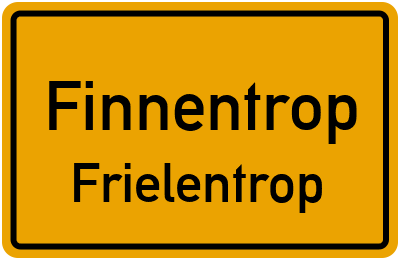 Straßenverzeichnis Finnentrop Frielentrop