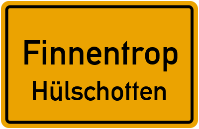 Straßenverzeichnis Finnentrop Hülschotten