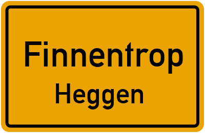 Straßenverzeichnis Finnentrop Heggen