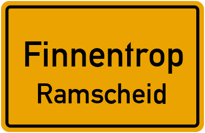 Straßenverzeichnis Finnentrop Ramscheid