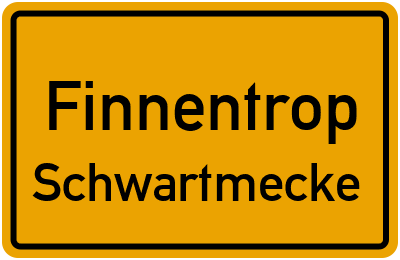 Straßenverzeichnis Finnentrop Schwartmecke
