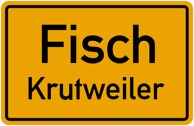 Straßenverzeichnis Fisch Krutweiler