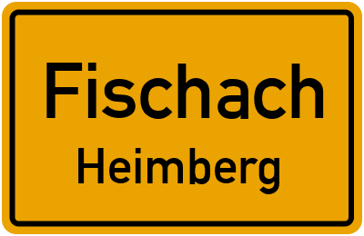 Straßenverzeichnis Fischach Heimberg