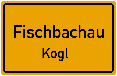 Straßenverzeichnis Fischbachau Kogl