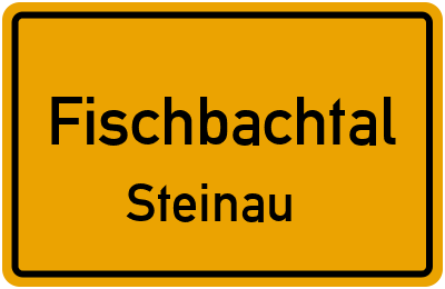Ortsschild Fischbachtal Steinau