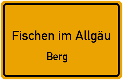 Straßenverzeichnis Fischen im Allgäu Berg