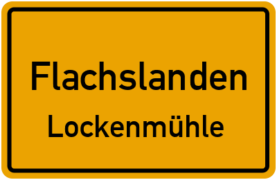 Straßenverzeichnis Flachslanden Lockenmühle