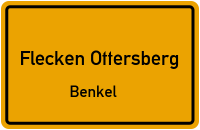 Straßenverzeichnis Flecken Ottersberg Benkel