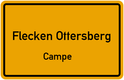 Straßenverzeichnis Flecken Ottersberg Campe