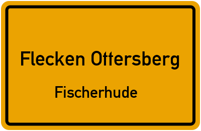 Straßenverzeichnis Flecken Ottersberg Fischerhude