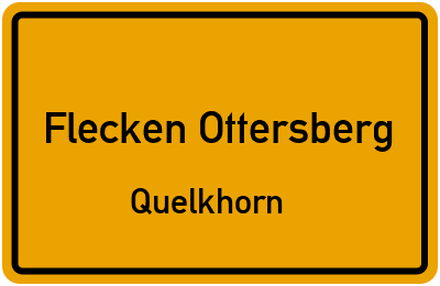 Straßenverzeichnis Flecken Ottersberg Quelkhorn