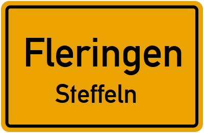Straßenverzeichnis Fleringen Steffeln